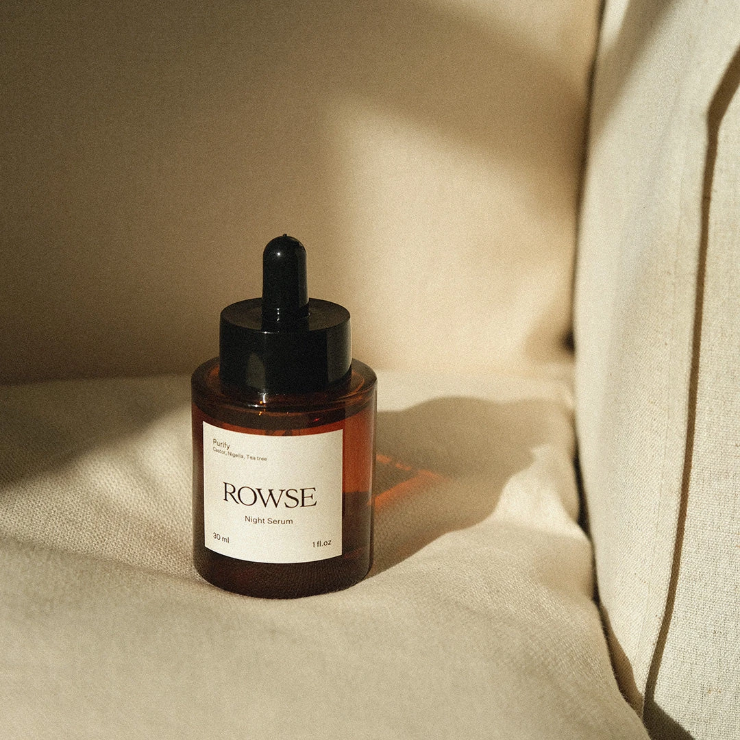 Purify Night Serum Sérum De Nuit Purifiant Rowse – Image 3